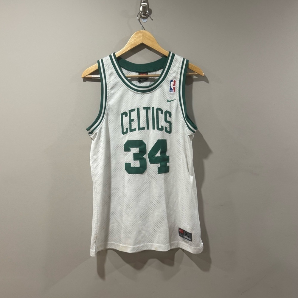 Vtg. Nike Paul Pierce Boston Celtics NBA Basketball Jersey